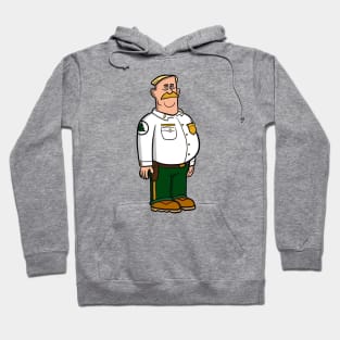 Brickleberry - Woodrow Johnson - National Park Ranger Hoodie